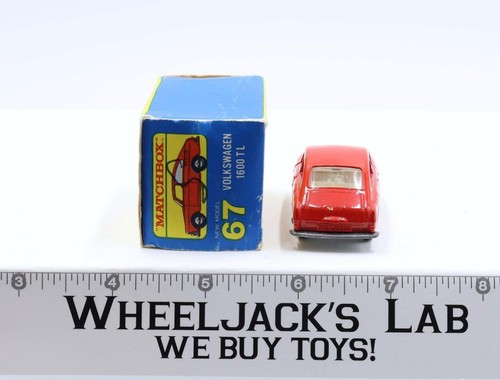 Volkswagen 1600 TL 67 Lesney Matchbox Series 1960's Made In England - Picture 2 of 4
