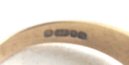 9ct. Rose Gold - 9 Stone DRESS RING - Size P 1/2 Hallmarked:- London 1979 - Picture 4 of 5