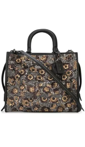 Coach rogue with leather sequins hotsell