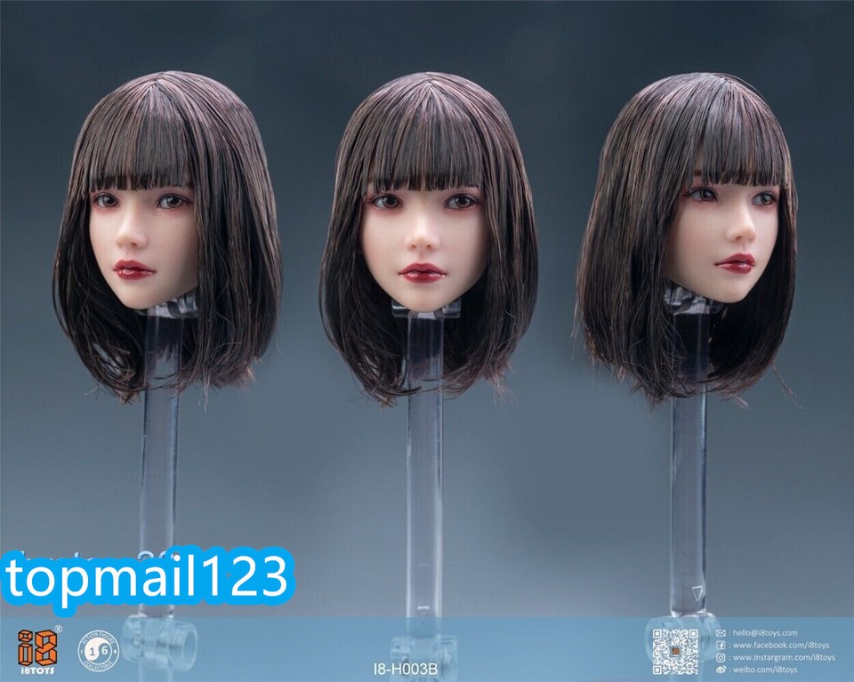 YMTOYS 1/6 YMT049C Testa Scolpita Per Action Figure | Testa Personalizzata Per Corpo Phicen TBL 12