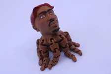 Unique Funny 3D Printed Tupactopus