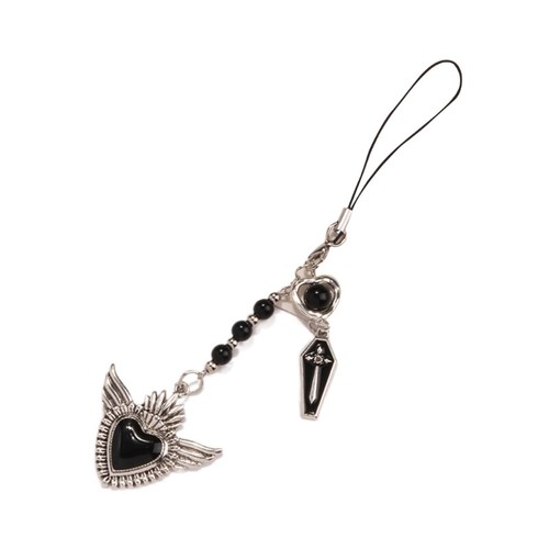 Versatile Phone Strap Angel Keychain Pendant Fashionable Heart Phone Lanyard - 第 10/11 張圖片