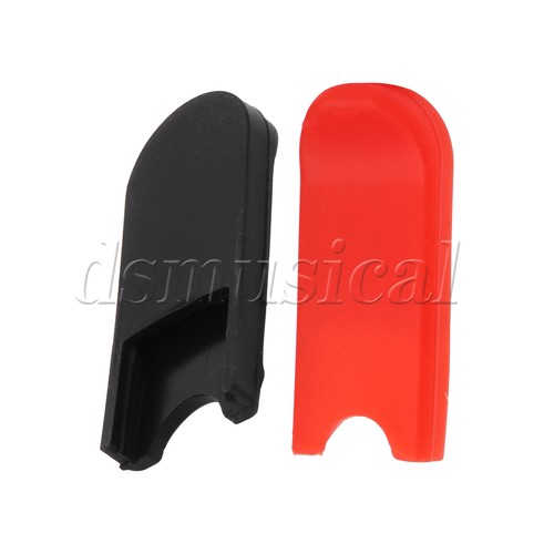 2 Pcs Tenor Alto Sax Thumb Rest 53x23x11mm Black & Red for Music Lovers - Picture 2 of 8
