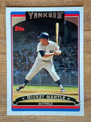 2006 TOPPS BASEBALL MICKEY MANTLE CARD No.7 New York Yankees | eBay
