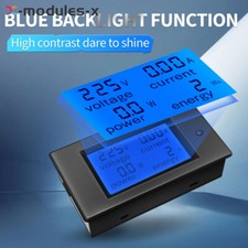 PZEM-021/061-VH Digital LCD Voltage Current Power Energy Meter AC80-260V 10/100A