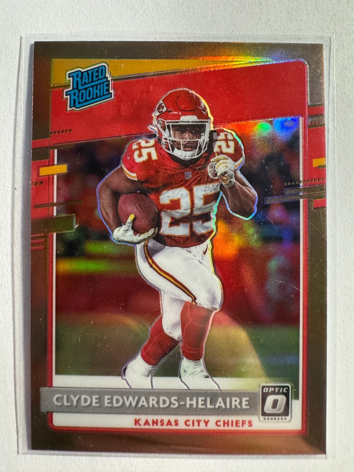 K261,162 - 2020 Donruss Optic Bronze #171 Clyde Edwards-Helaire RR