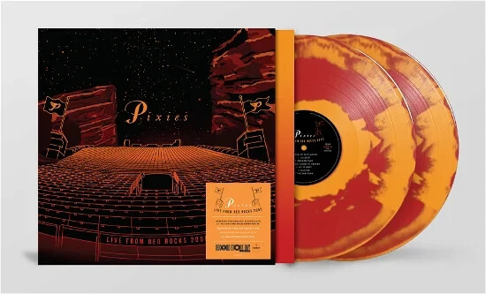 Pixies Live From Red Rocks 2005 Double Vinyl LP Colored Orange RSD 2024