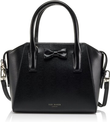 Ted Baker Leather Purse Baellni Bow detail, Tote bag small