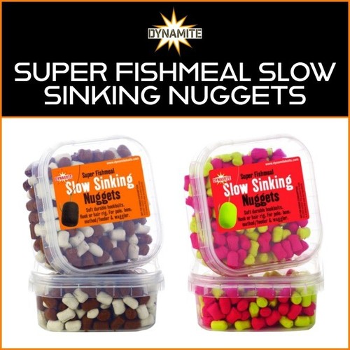 DYNAMITE BAITS SUPER FISHMEAL SLOW SINKING NUGGETS COARSE/MATCH FISHING BAITS eBay