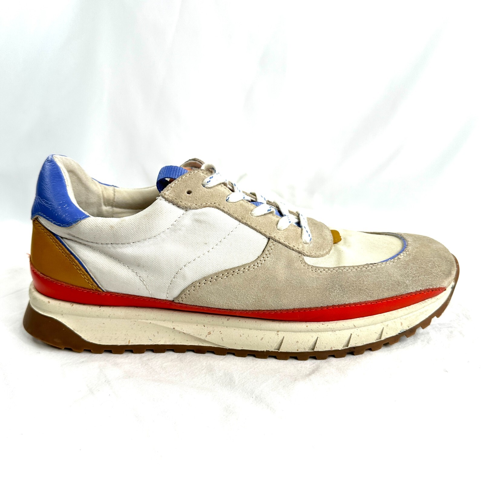 SAOLA Madewell Kickoff Trainer Uomo Taglia 11 Colorblock Pelle Tela Sneaker Unisex