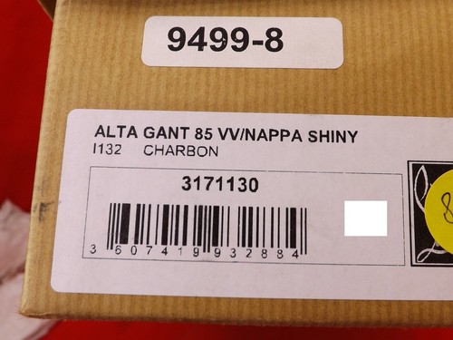 STIVALI AL GINOCCHIO LOUBOUTIN ALTA GUANT 85 GRIGIO ANTRACITE IN PELLE SCAMOSCIATA 39,5 $1995 - Foto 12 di 12