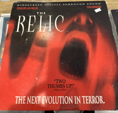 The Relic Laserdisc Pioneer Home Video Laser Disc 1997 Tom Sizemore