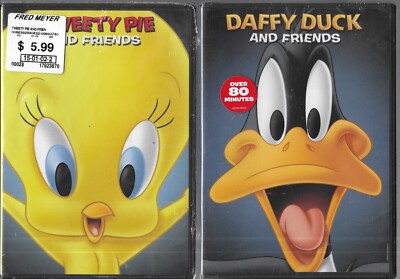 Tweety Pie and Friends & Daffy Duck & Friends DVD NEW! Looney Tunes