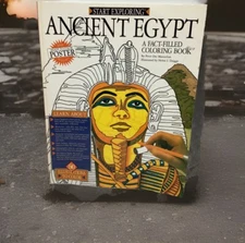 Drawing And Knowledge Book “ Ancient Egypt” 1997 By Running Press 
