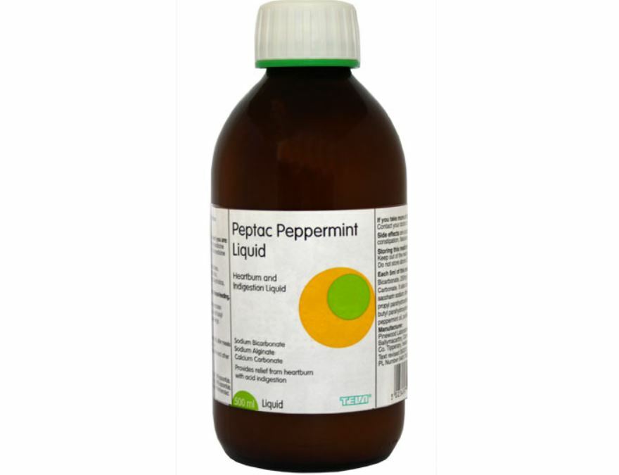 Peptac Peppermint Liquid 500ml Heartburn Reflux eBay