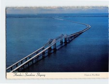 Postcard Florida's Sunshine Skyway USA