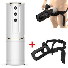 Male Masturbaters Automatic HandsFree Rotating Cup Thrusting Stroker Men Sex Toy