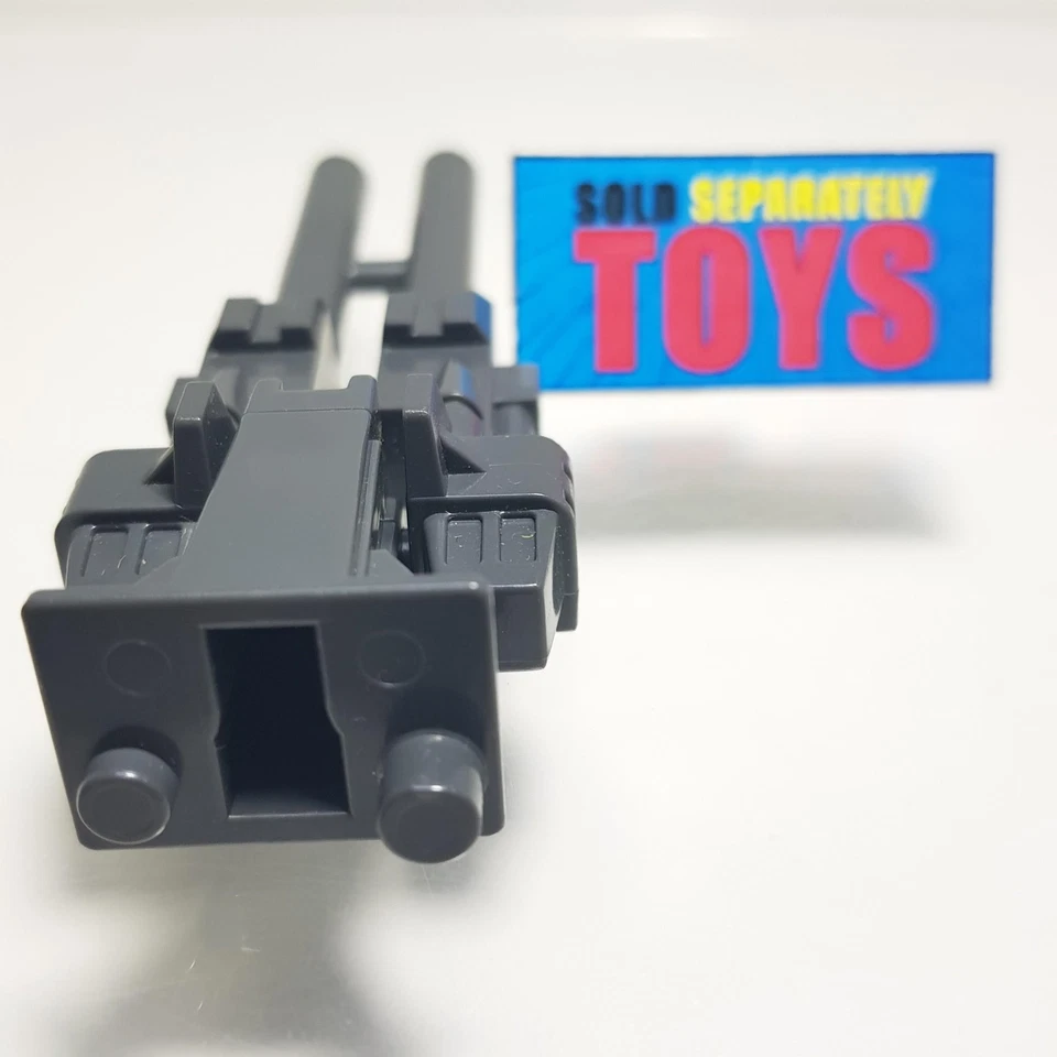 Transformers G1 Brawl DOUBLE BARREL GUN cannon 1985 Bruticus weapon accessory - Image 4 of 4