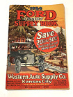 1924 Ford Supply Book Western Auto Gas Oil Advertising Airplanes