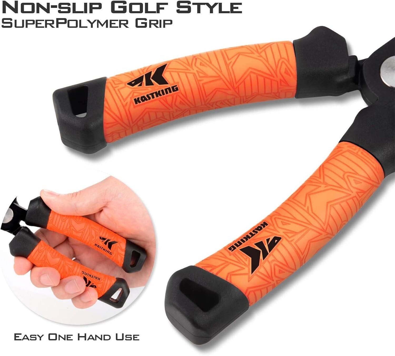 Speed Demon Pro 420 Stainless Steel Fishing Pliers - 7.5'' with Tungsten Cutters