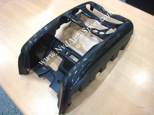 Mini R55, R56, R57 / R58, R59 Carbon fiber Interior Center Console Panel - Picture 8 of 9