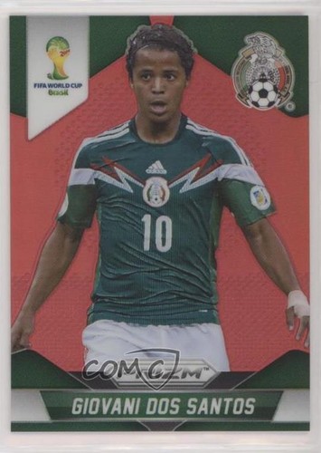 2014 Panini Prizm World Cup Soccer Red Giovani Dos Santos #147