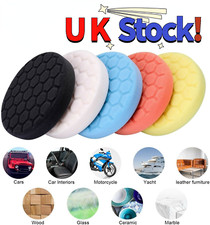 5PCS 125mm Hex Style Polishing Pads DA Orbital Rotary Polisher 5 inch P60-80