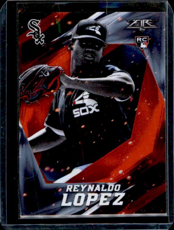 2017 Topps Fire - [Base] - Red Flame #63 - Reynaldo Lopez 