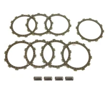 Clutch Friction Disc Plate Set with Springs - Honda CB350 SL350K CB360T CL360K