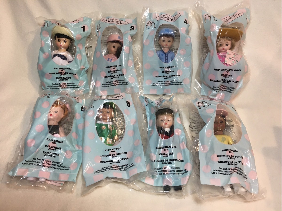NIP 2005 McDonalds Happy Meal Toys MADAME ALEXANDER DOLLS