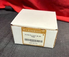 Tech Lighting Element E4 RD FL1.5 FL NL W-TRIM White Circular Trim for E4SF