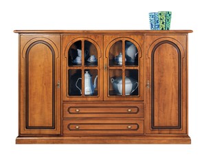 Aparador Vitrina De Madera Para Cocina O Salon Ebay