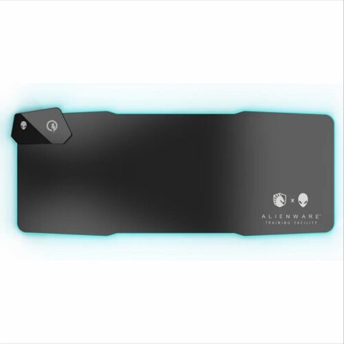 ALIENWARE RGB Game Mouse Pad 15W Qi Wireless Phone Charging Desk - Picture 1 of 4