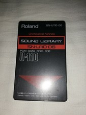  ROLAND 2  CARD SN-U110 N°06  N°12. X U110/U220/D70/ ECC.