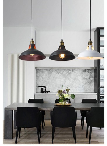 Industrial Style Pendant Lamp Vintage Ceiling Lights Bar Loft Chandeliers - Picture 10 of 12