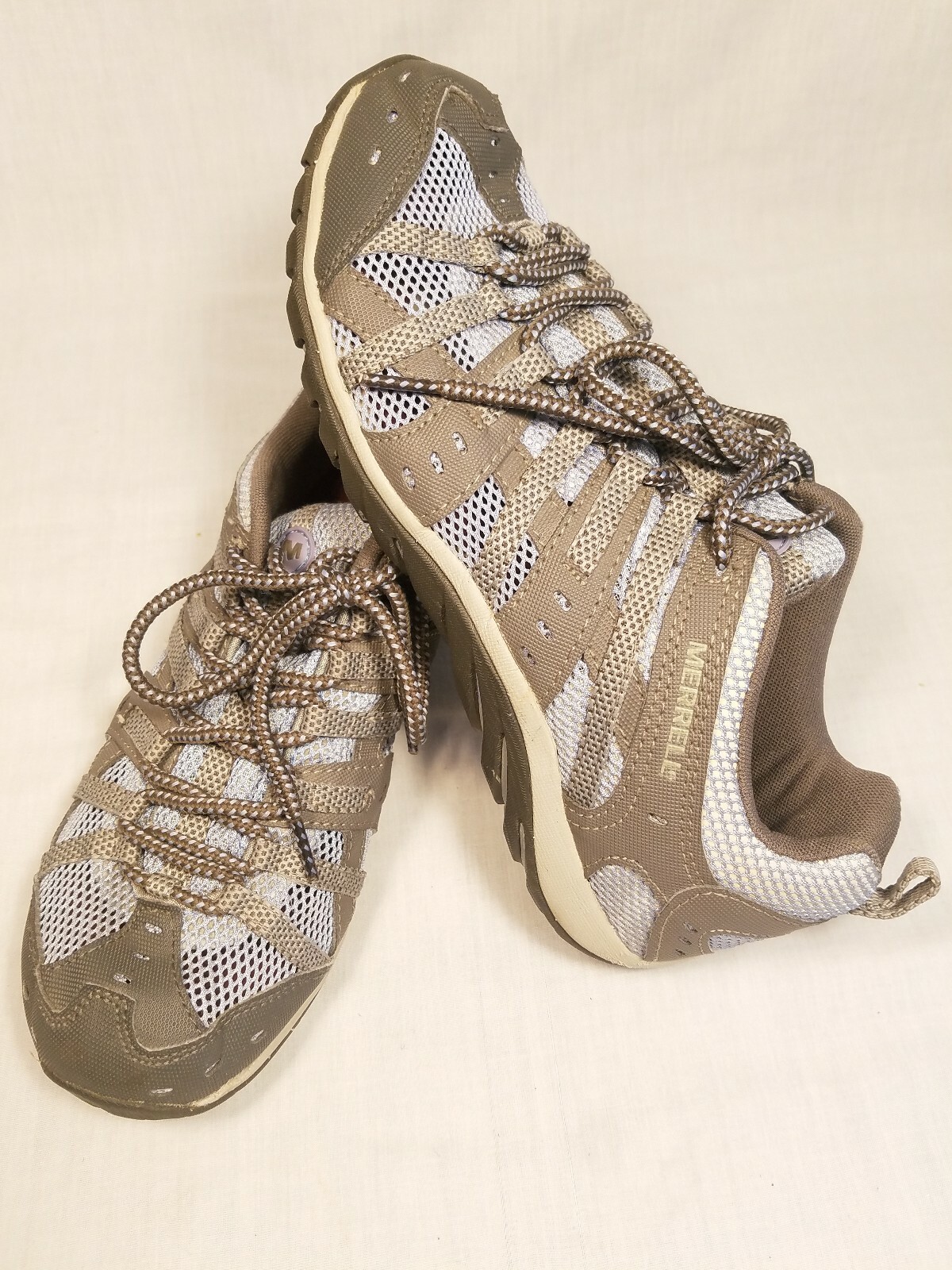 Scarpe Merrell donna US 9 trail running Mykos colore grigio opale EU 40 UK 6 5