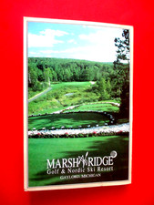 vtg - Golf Scorecard - MARSH RIDGE GOLF RESORT - Course gc - Gaylord MI