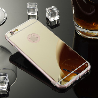 Handy Tasche Case Cover Schutz Hülle Bumper Schutzhülle Spiegel Silikon Zubehör
