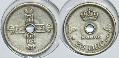 Norway 1946 25 Ore 198598 combine shipping | eBay