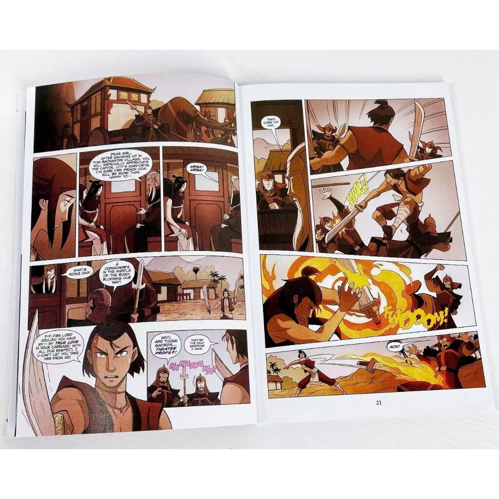 AVATAR The Last Airbender (9 & 18 Books Set) Cartoon Graphic