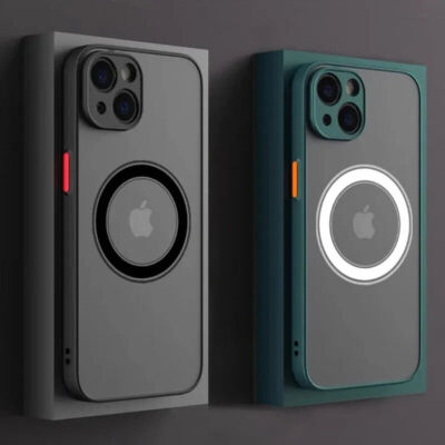 Luxury Magnetic iPhone case - Wireless Charging Cover