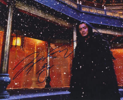 JANG DONG-GUN 장동건 張東健 - ORIGINAL SIGNED AUTOGRAMM