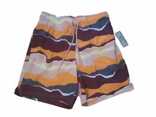 George Mens Above The Knee Novelty Swim Shorts Size Small 28-30 New With Tags