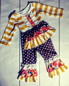 ruffle girl christmas outfits