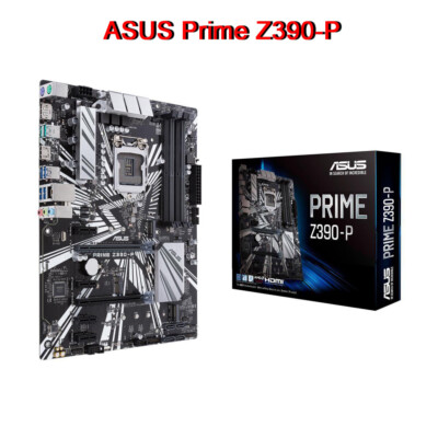 ASUS Prime Z390-P LGA1151 (Intel 8th and 9th Gen) ATX Motherboard WIth BOX