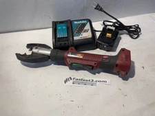Burndy Hydraulic MD PAT  Patriot handheld Crimper 6 Ton battery and charger