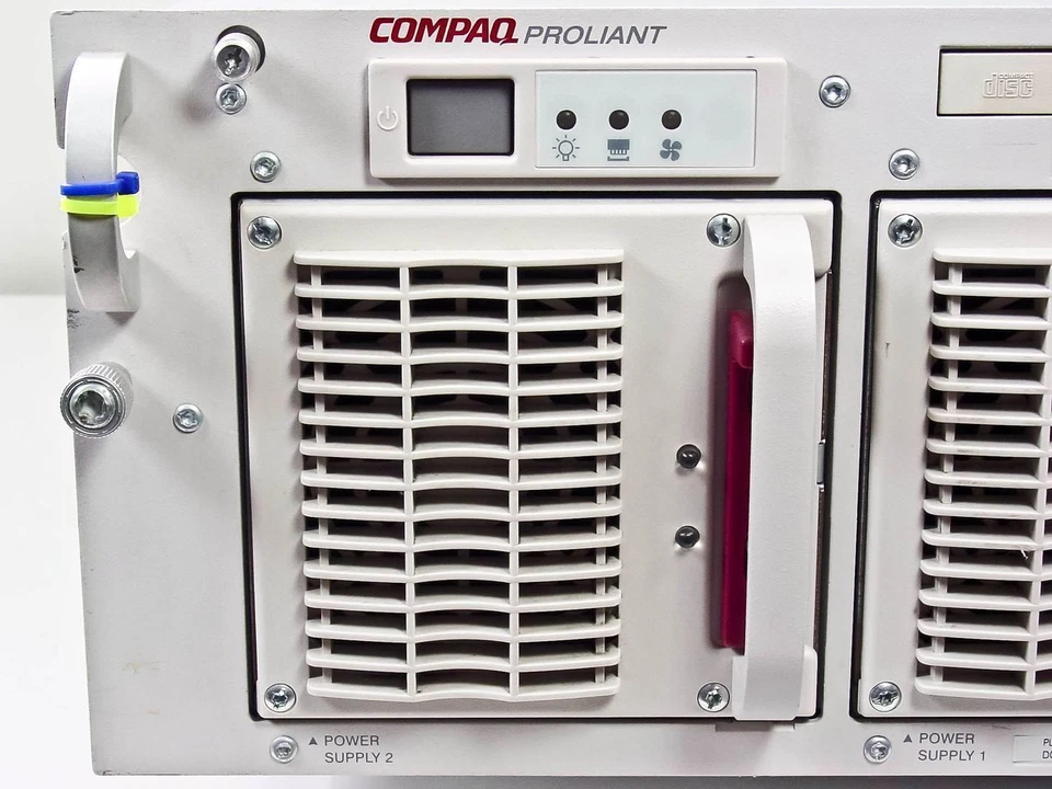 Compaq 6400R Proliant PIII Xeon 550Mhz Processors - No Fans - As Is / For Parts - Image 3 of 4