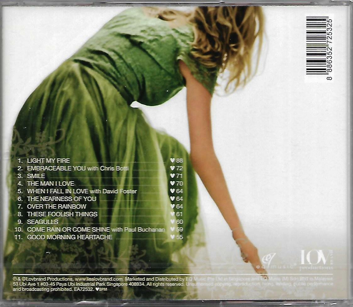 Lisa Lovbrand ‎Embraceable CD Bossa Nova Jazz Vocal Music Mint