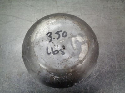 ALUMINUM BLOCK MISC SOLID BRICK MELTED DOWN METAL 3.5 POUNDS LBS