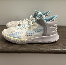 NIKE KYRIE FLYTRAP 5 GS 'WHITE BLUE CHILL SNEAKERS, SHOES, SIZE 5.5Y